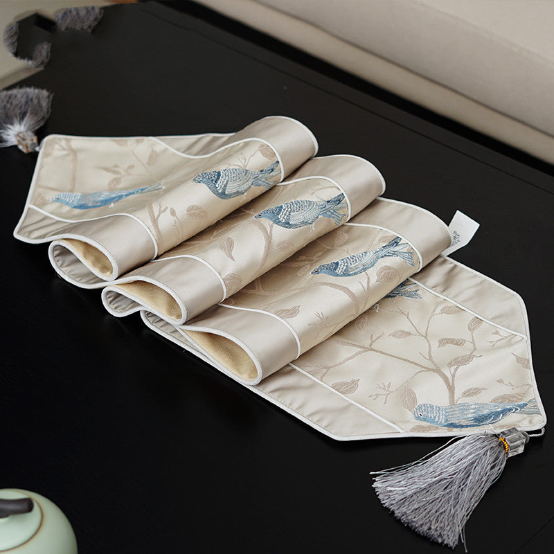 Elegant Chinese-Inspired Table Runners for Dining, Coffee, and Bedside Tables Rekea Furnitures
