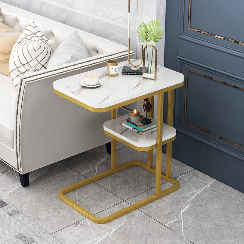 Modern Simple Small Square Side Table for Light Luxury Homes Rekea Furnitures