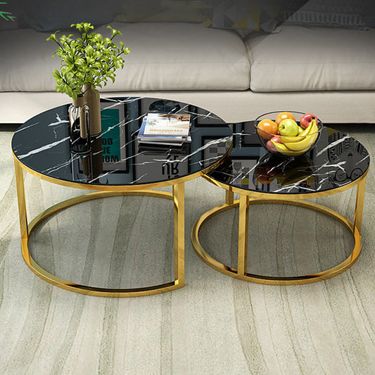 Minimalist Round Coffee Table for Your Home Balcony Rekea Furnitures