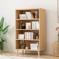 Versatile Solid Wood Storage Cabinet with Customizable Combinations