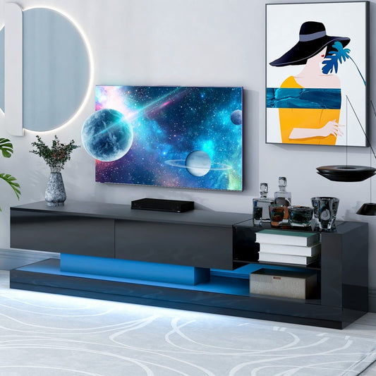 Minimalist Coffee Table TV Cabinet Simple Modern 2023 New Floor Small Apartment Rental Room TV Cabinet