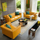 Modern American Style Leather Sofa Set for Living Spaces