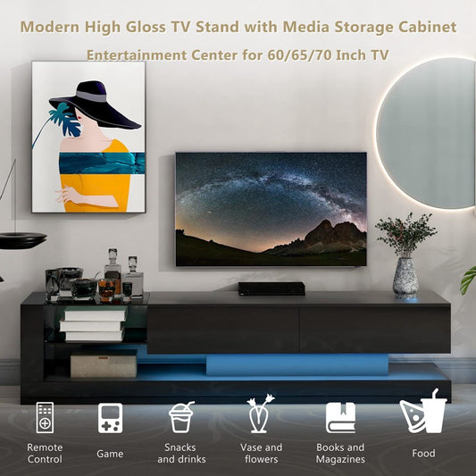 Minimalist Coffee Table TV Cabinet Simple Modern 2023 New Floor Small Apartment Rental Room TV Cabinet