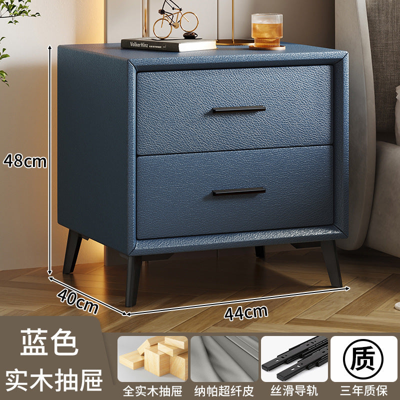 Nightstand Simple Modern Home Italian Minimalist Bedside Cabinet Small Light Luxury High Sense Bedside Storage Locker