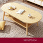 Compact Double-Layer Household Coffee Table Rekea Furnitures