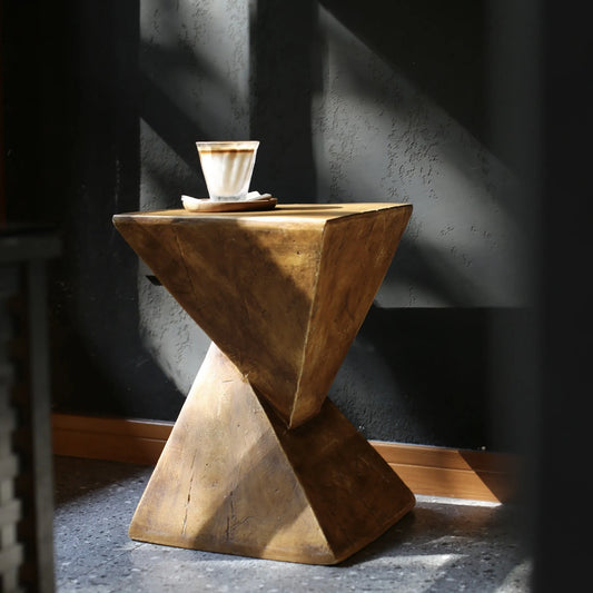 Geometric Coffee Table with Nordic Design Elements Rekea Furnitures