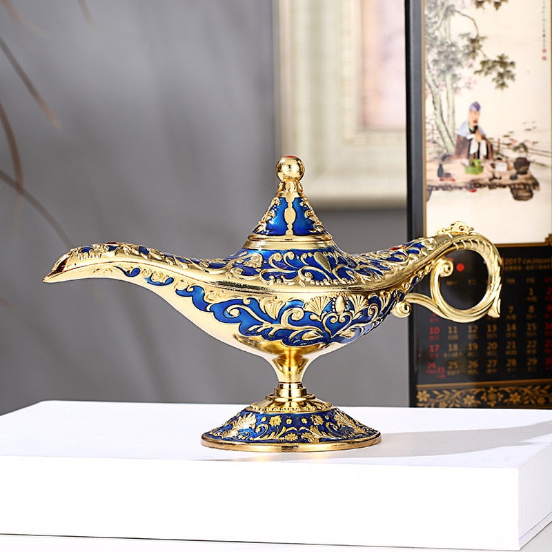 Vintage Fairy Tale Magic Lamp Incense Burner