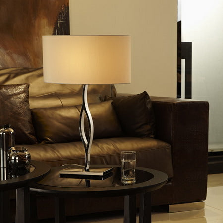 Iron Fabric Table Lamp: Simple Decorative Lamp for Bedroom, Study, Living Room, or Coffee Table