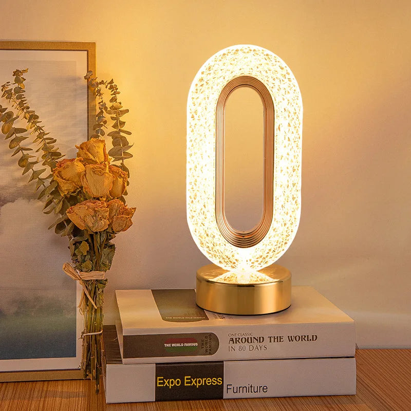 LED Crystal Table Lamp: Elegant Illumination for Any Space