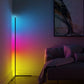 Synchronize Stereo Corner Floor Lamp: Illuminate Your Space with Style