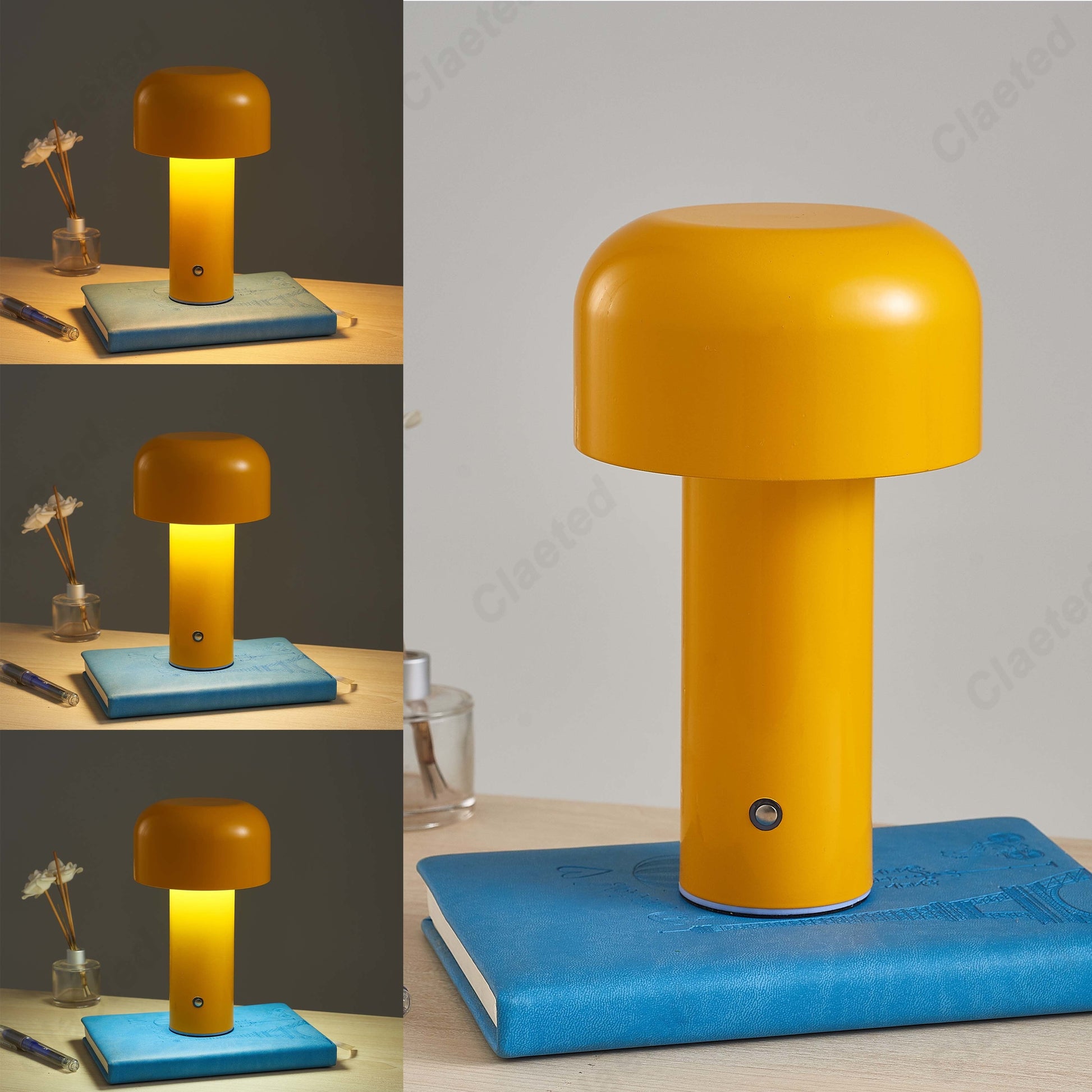 Cordless Mushroom Table Lamp: Illuminate Your Space Wirelessly