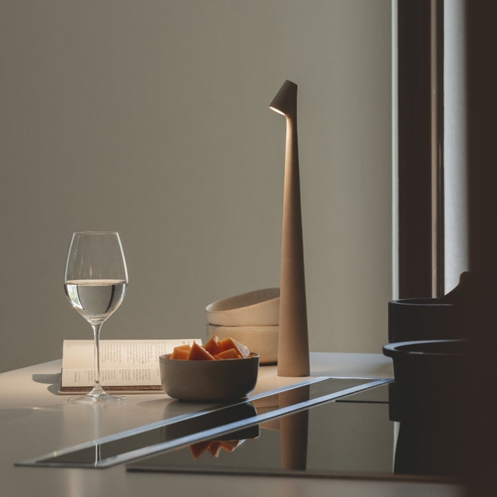 Sculptural Elegance Table Lamp - Bourgue Rekea Furnitures